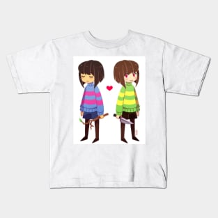 Frisk & Chara Kids T-Shirt